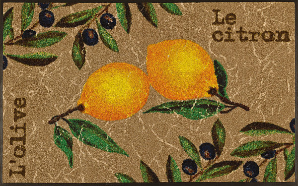 Dørmåtte Le Citron 75x120 cm