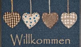 Gulvmåtte Cottage Hearts 50x75cm