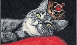 Gulvmåtte Royal Cat 50x75cm