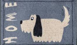 Dørmåtte Doggy Home 50x75cm