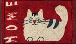 Dørmåtte Catty Home 50x75cm