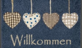 Dørmåtte Cottage Hearts 40x60cm