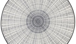 Dørmåtte Cascara grey 115x115cm
