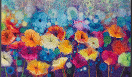 Dørmåtte Flowerlover 50x75cm