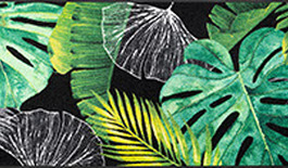 Dørmåtte Neoflora 75x190cm