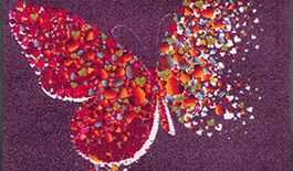 Dørmåtte Papallona 50x75cm