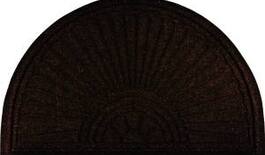 Dørmåtte DUNE Halfmoon dark brown  55x85cm
