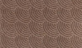 Gulvmåtte DUNE Waves taupe 60x90cm
