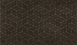 Gulvmåtte DUNE Leaves Dark Brown 60x90cm