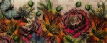 Gulvmåtte Magic Garden 80x200cm