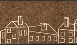 Gulvmåtte Linecity 35x120cm