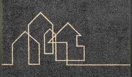 Gulvmåtte Linestreet 50x75cm