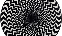 Dørmåtte Circle of Illusion 85x85cm