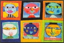 Gulvmåtte Electric Crew 50x75cm
