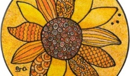 Måtte Sonnenglück 85x85cm