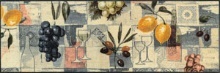 Gulvmåtte Gusto Mediterraneo 60x180cm