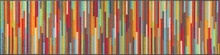 Gulvmåtte Mikado Stripes 60x240cm