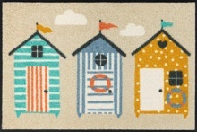 Dørmåtte Beachhut 50x75cm