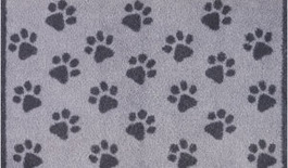 Gulvmåtte Paws Grey 60x85cm