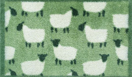Dørmåtte Flock Green 40x60cm