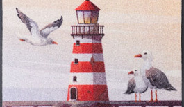 Dørmåtte Shoreside 50x75cm