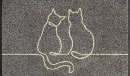 Dørmåtte Lovetails 40x60cm